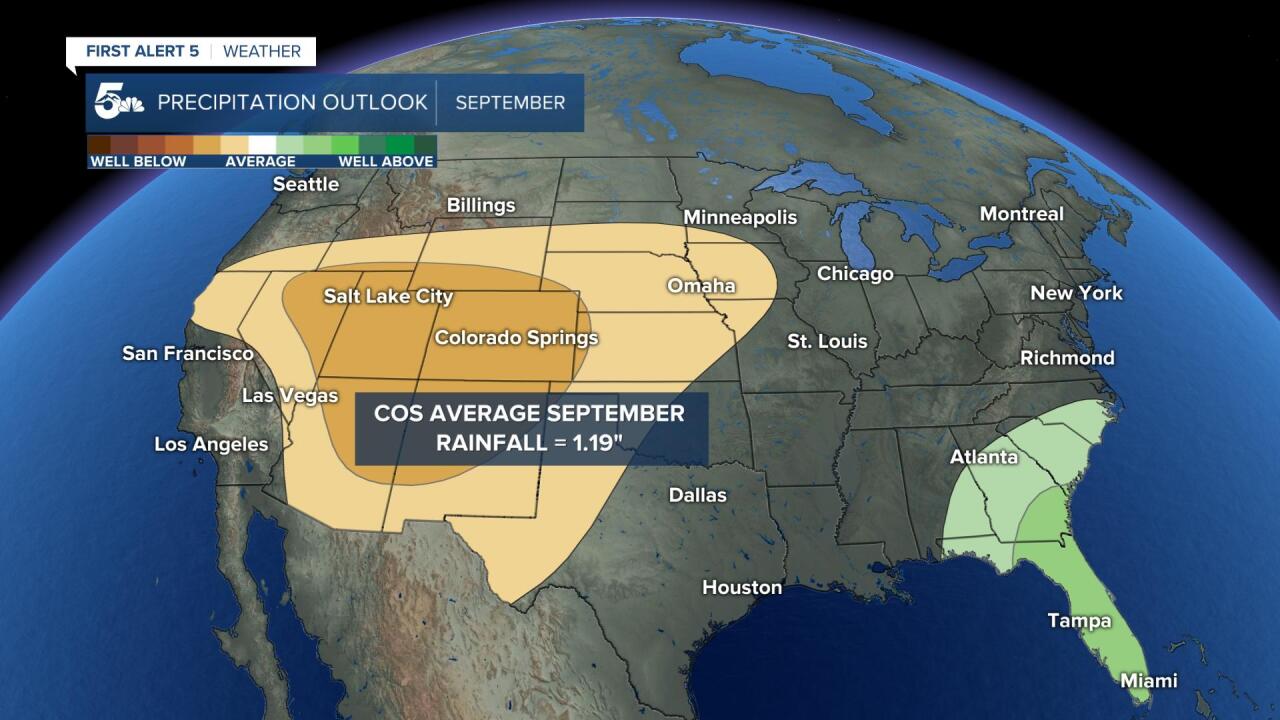 September precipitation outlook