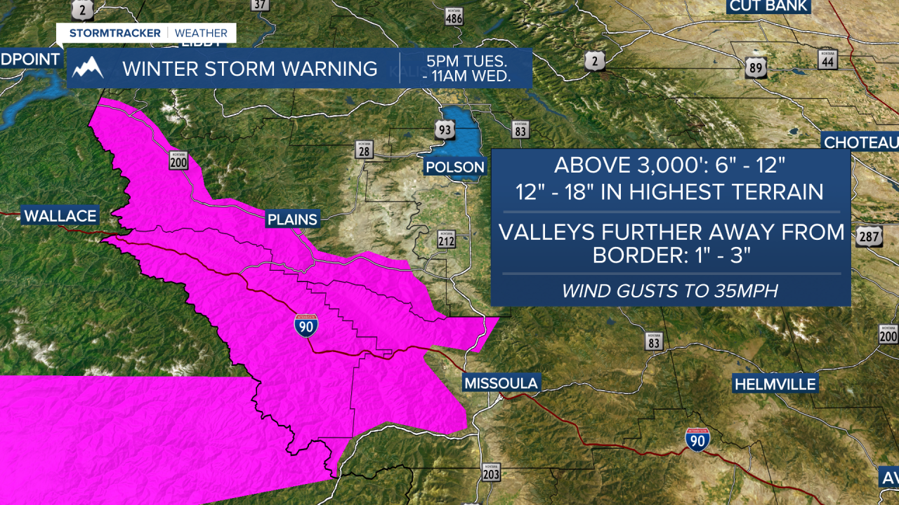 Winter Storm Warning