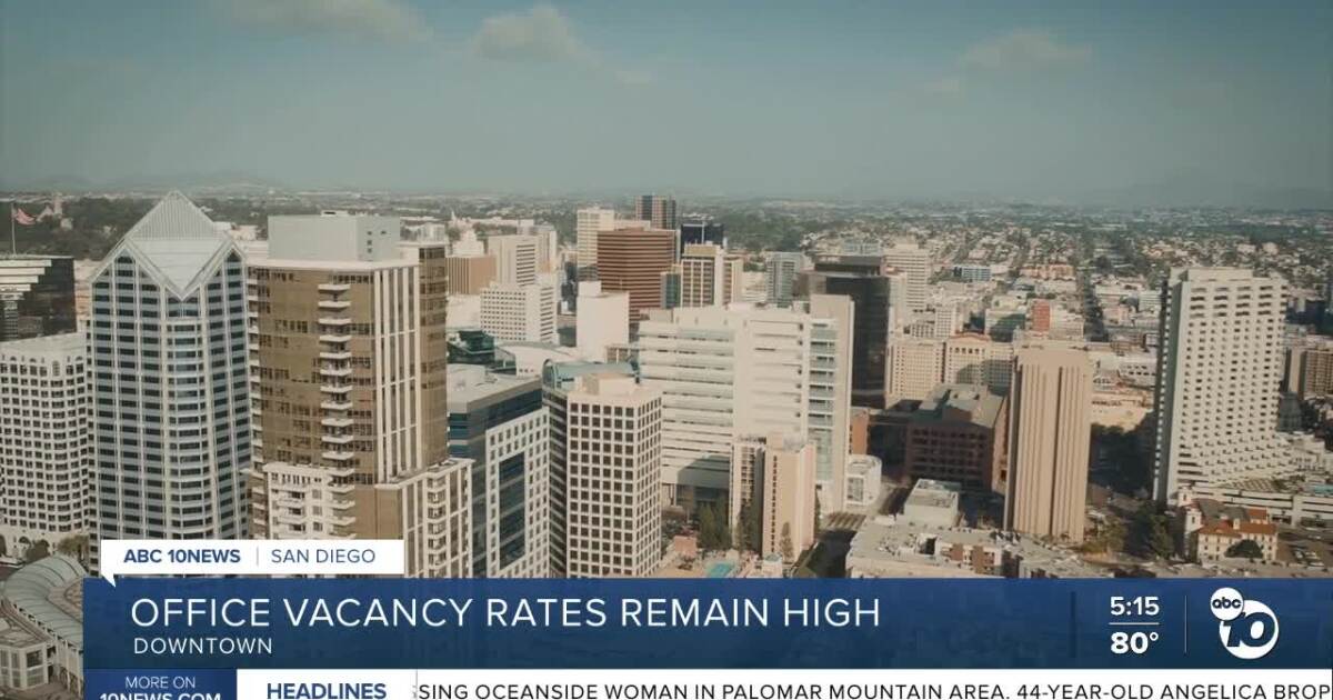 San Diego's downtown office vacancy rate sits at 25%, but experts see signs of recovery