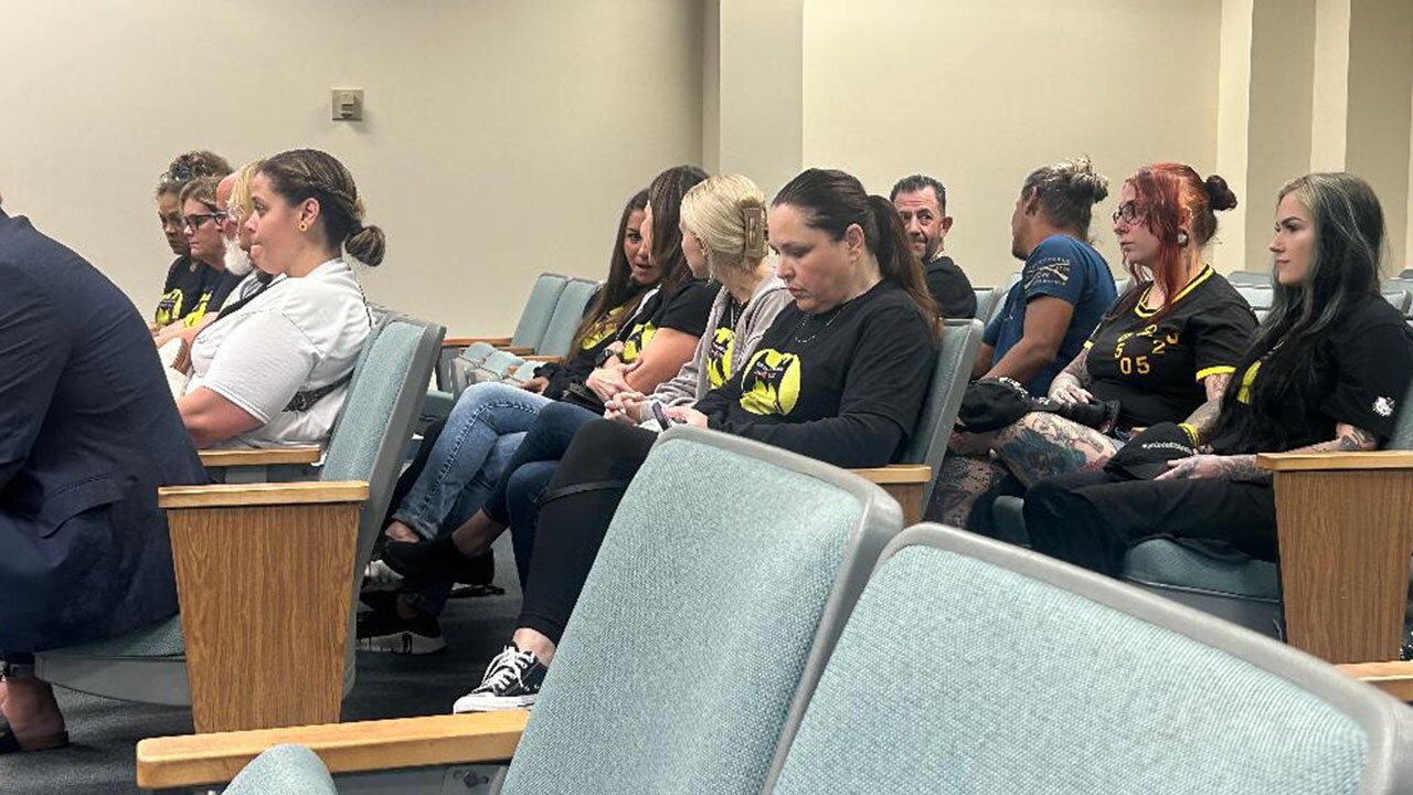 Friends of Kaitlyn Kohler were in a St. Lucie County courtroom on June 12, 2024.