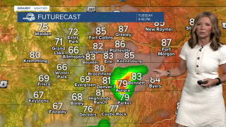 Few isolated storms for the Denver Metro Area