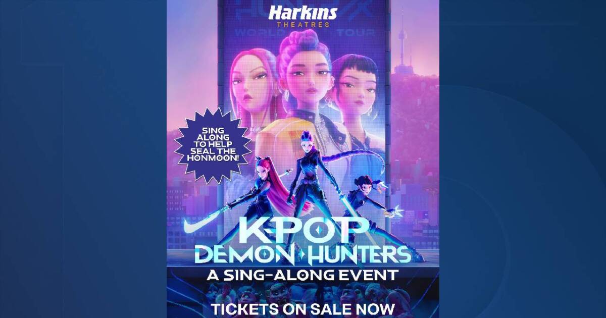 Harkins theaters host KPop Demon Hunters singalong News Minimalist