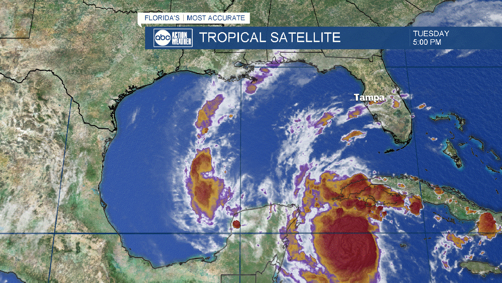 Delta moving away from Yucatan Peninsula, watches and warnings issued for parts of Gulf coast