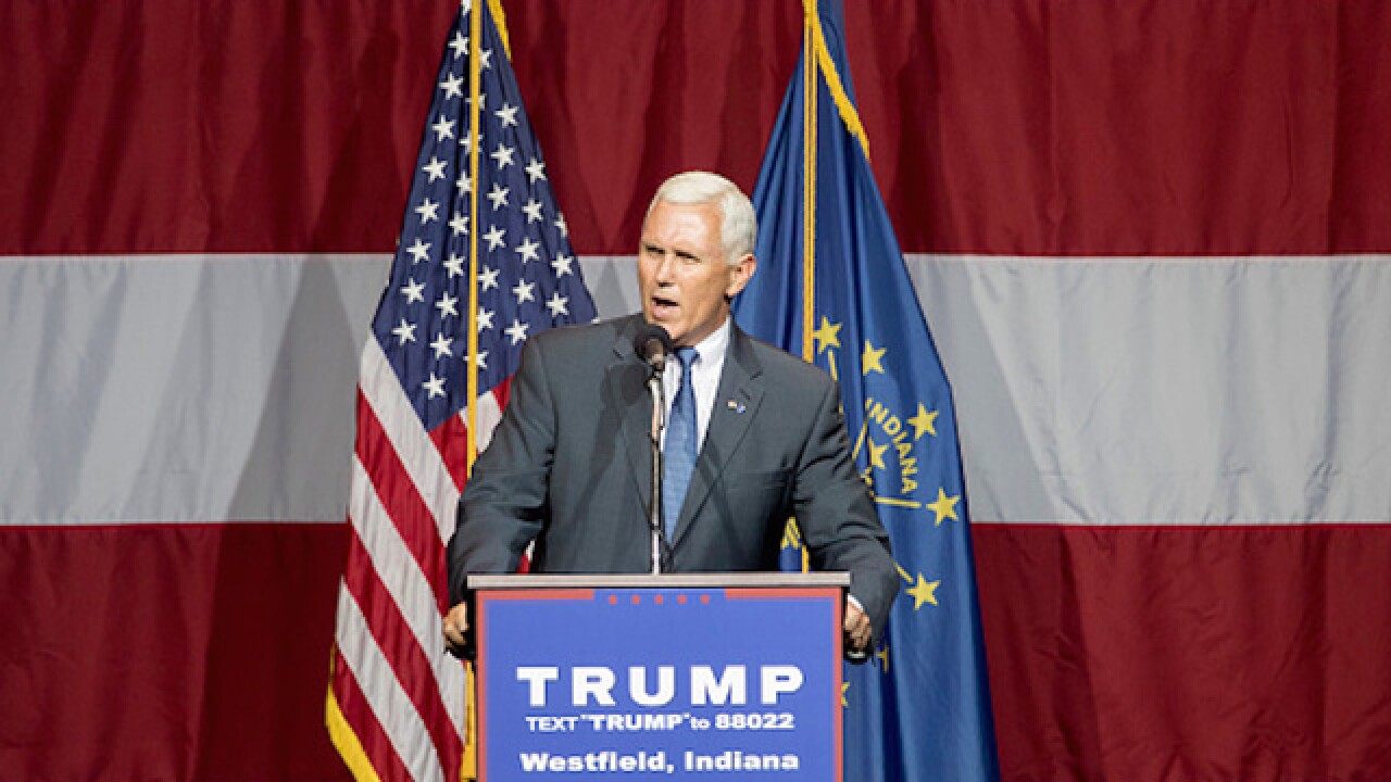 What are the pros and cons to selecting Pence as a running mate?
