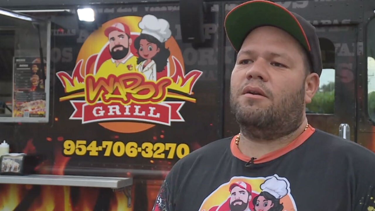 Mauricio Rodriguez the co-owner of Waros Grill, Sept. 15, 2022