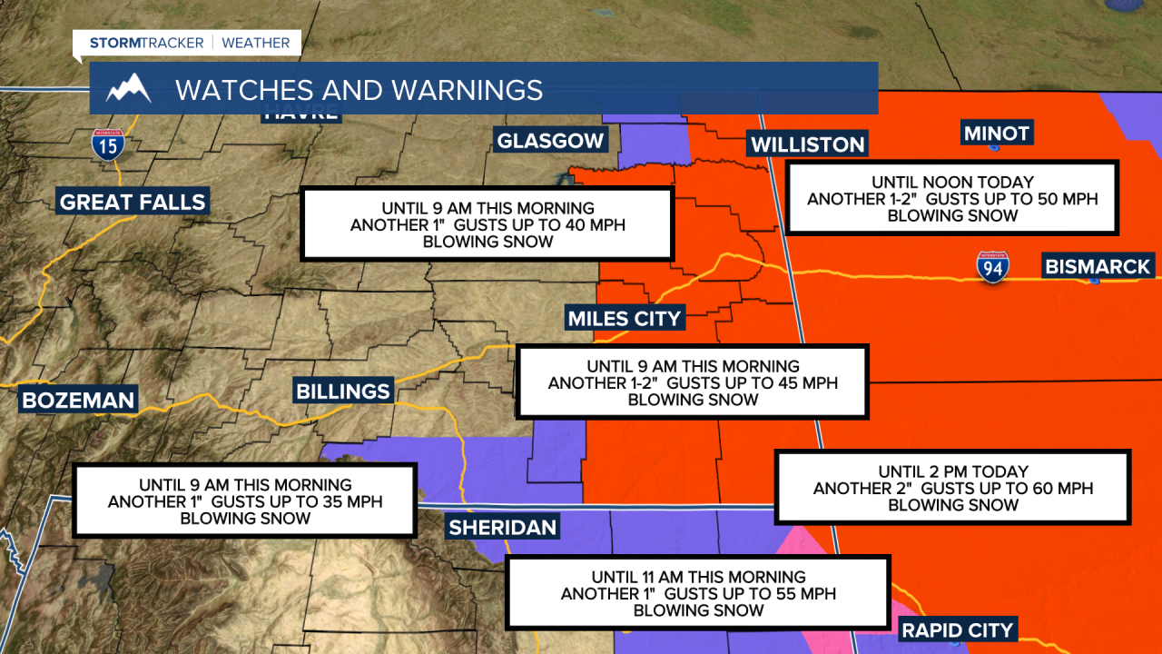 WATCHES & WARNINGS INFO 12-16