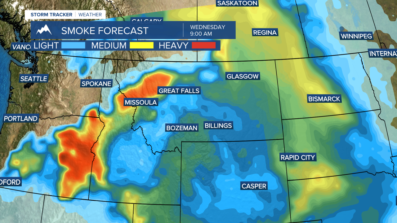 Wind Direction Smoke Weather Forecast: More critical fire weather, poor air quality ...