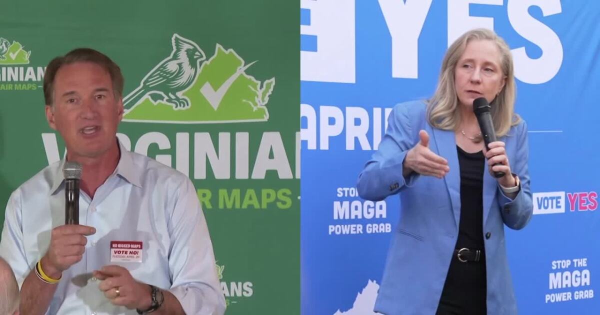 Virginia voters to decide on temporary congressional redistricting maps Tuesday