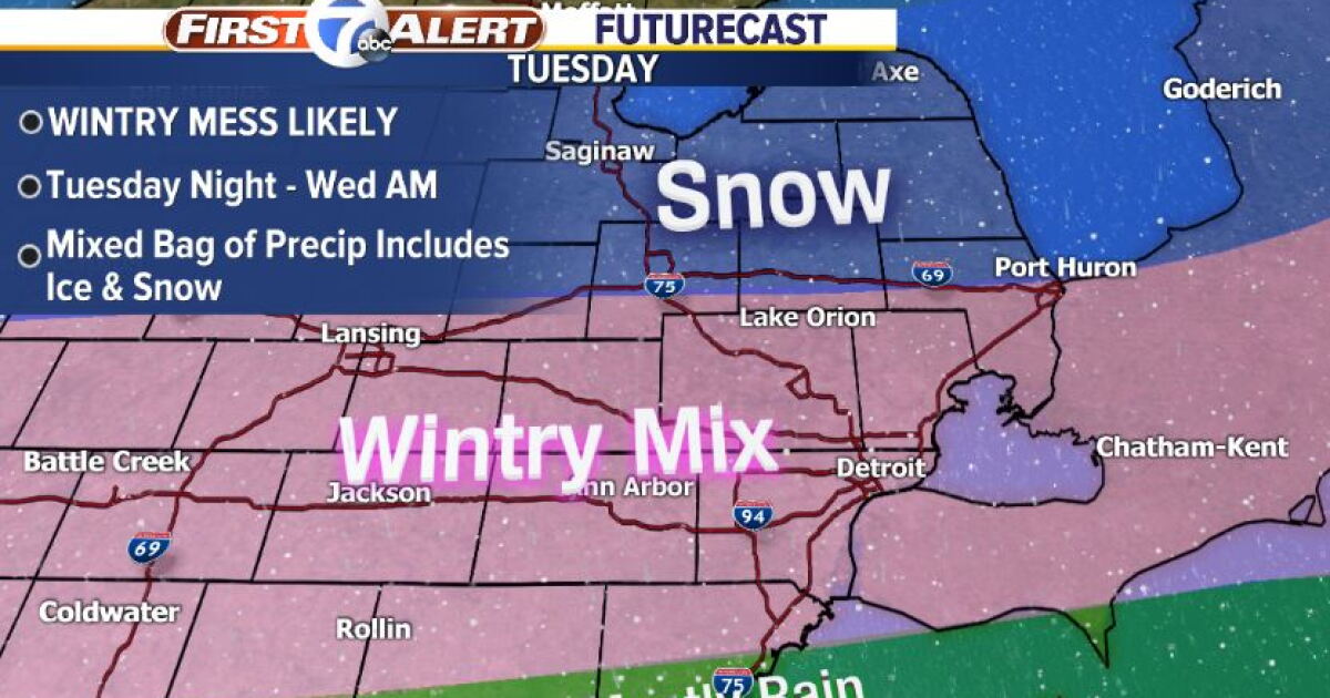Another winter storm on the way for metro Detroit