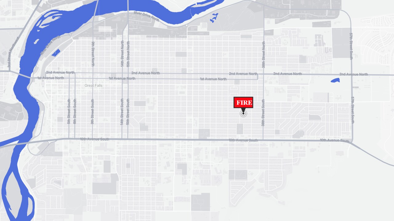 Great Falls house fire reportedly caused by a man trying to thaw frozen pipes