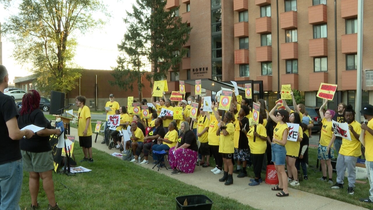 Bowen Tower rent strike