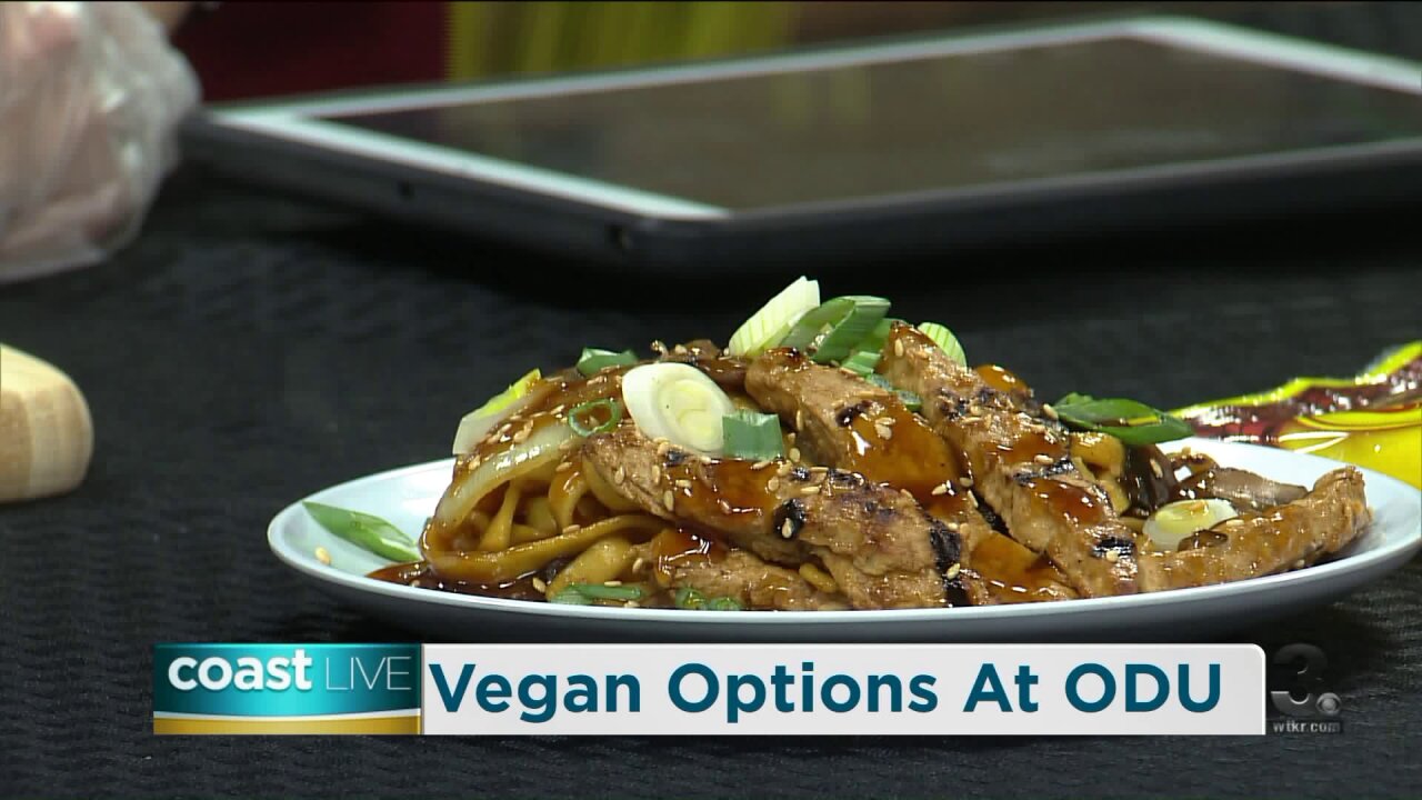Vegan-friendly dining options at Old Dominion University on Coast Live