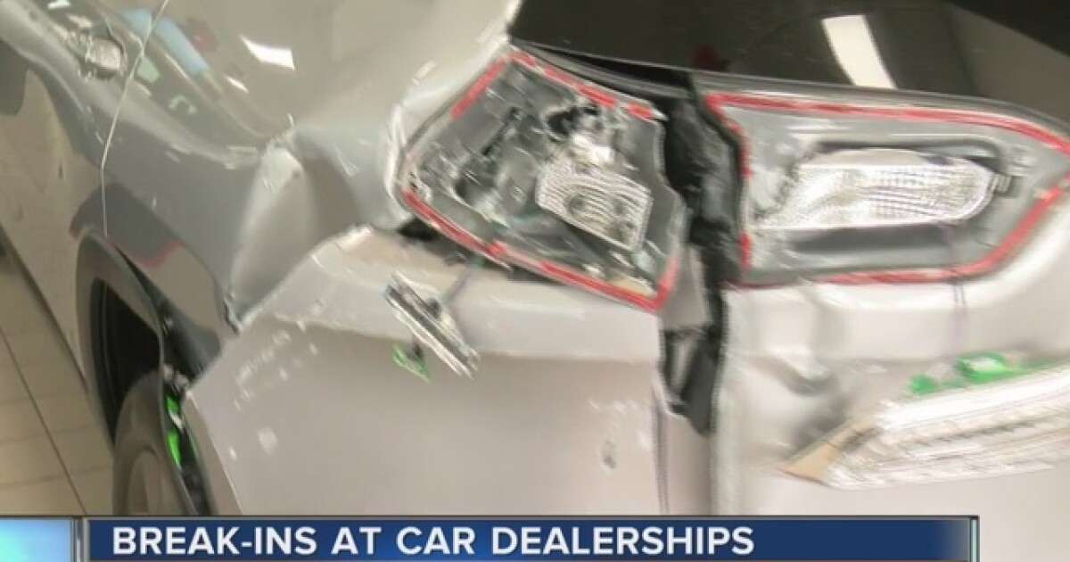 Thieves Break Into 2 Mt Pleasant Car Dealerships