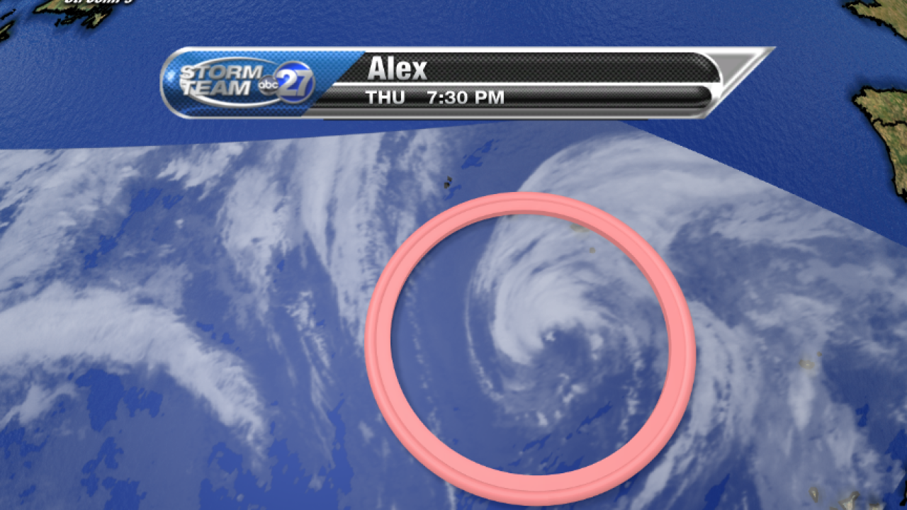 UPDATE: Hurricane Alex is First January-born Hurricane since 1930s