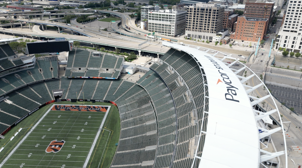 Paycor Stadium in September 2022.