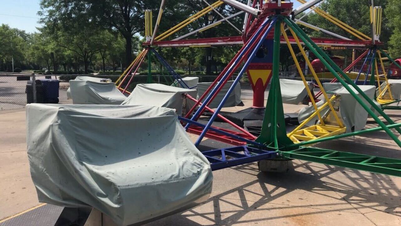 Bay Beach Amusement Park closed