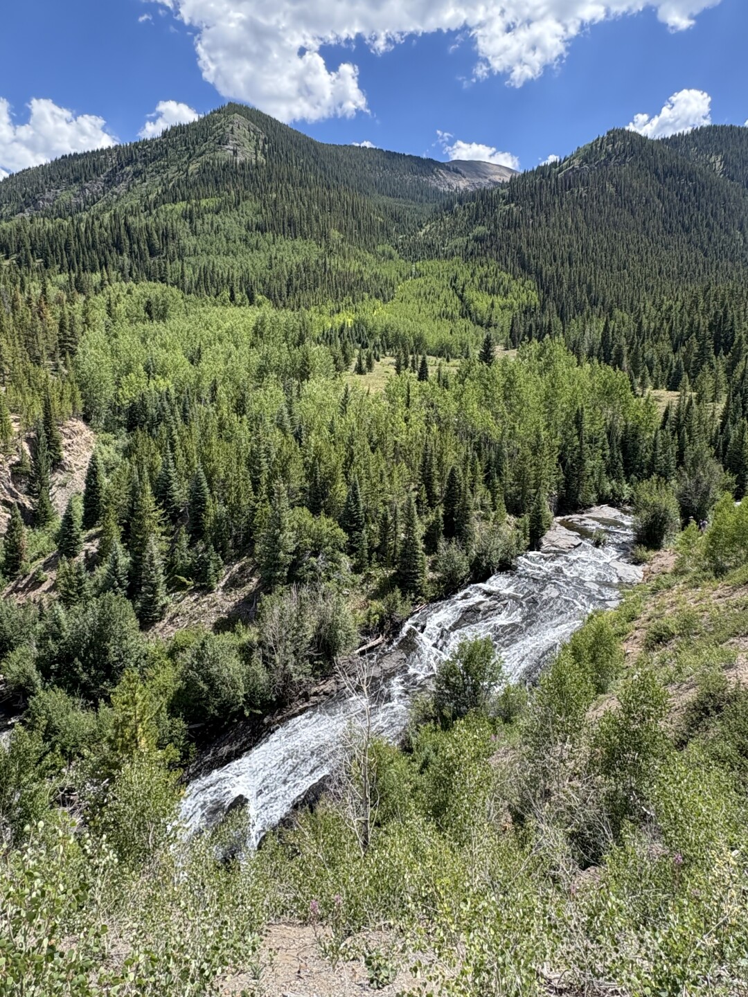 Oh-Be-Joyful Trail to Blue Lake in Crested Butte
