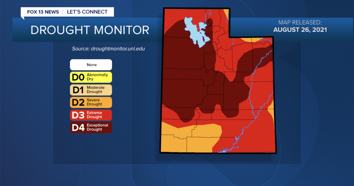 Utah's drought situation improves slightly