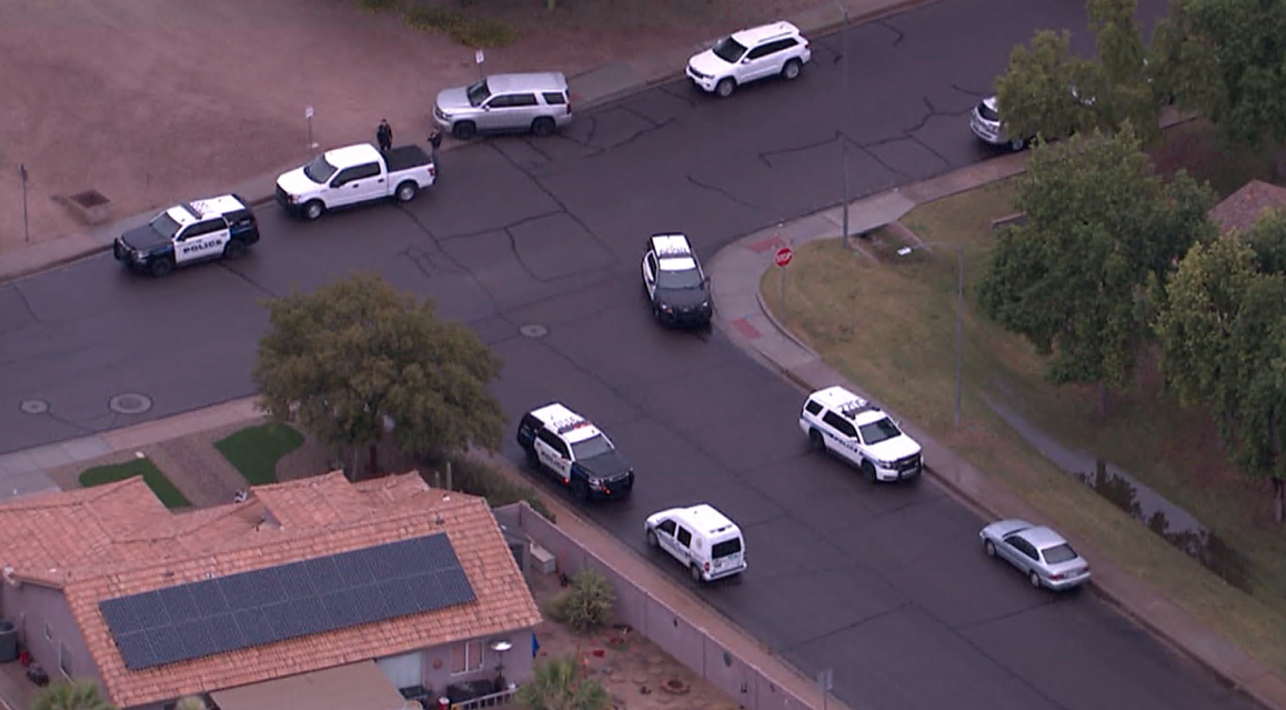 chandler Hartford St & W Fairview St scene