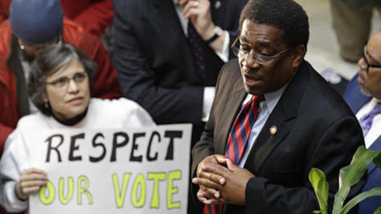 N. Carolina GOP governor strips power from Democratic predecessor