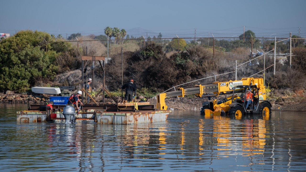 Port of SD installing 300 'reef balls'