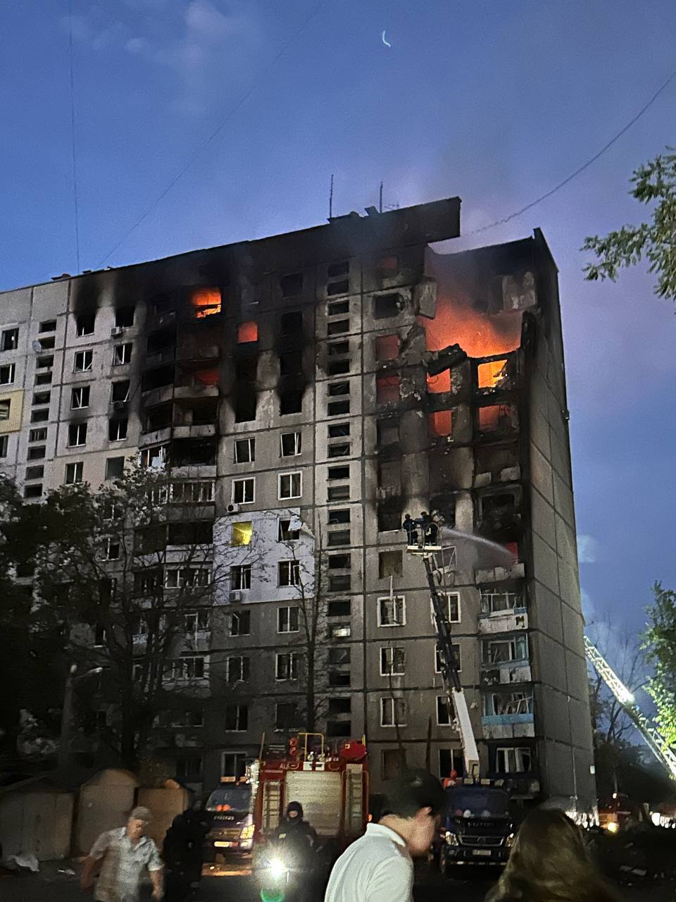 bombed apartment