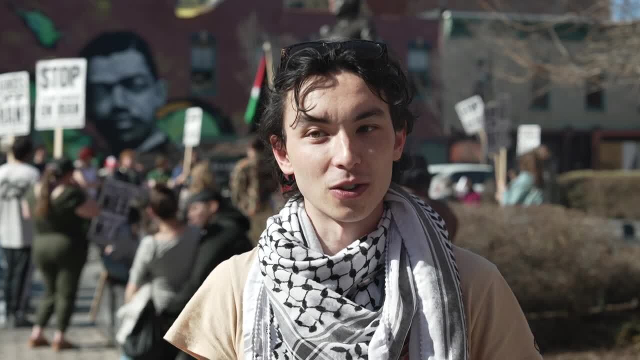 Richmond protesters rally against US strikes on Iran