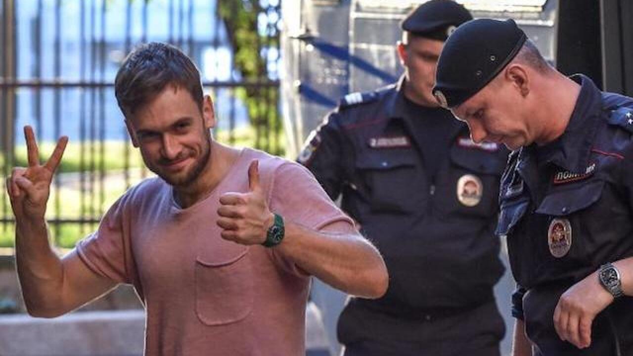 Pussy Riot activist hospitalized, band members suspect poisoning