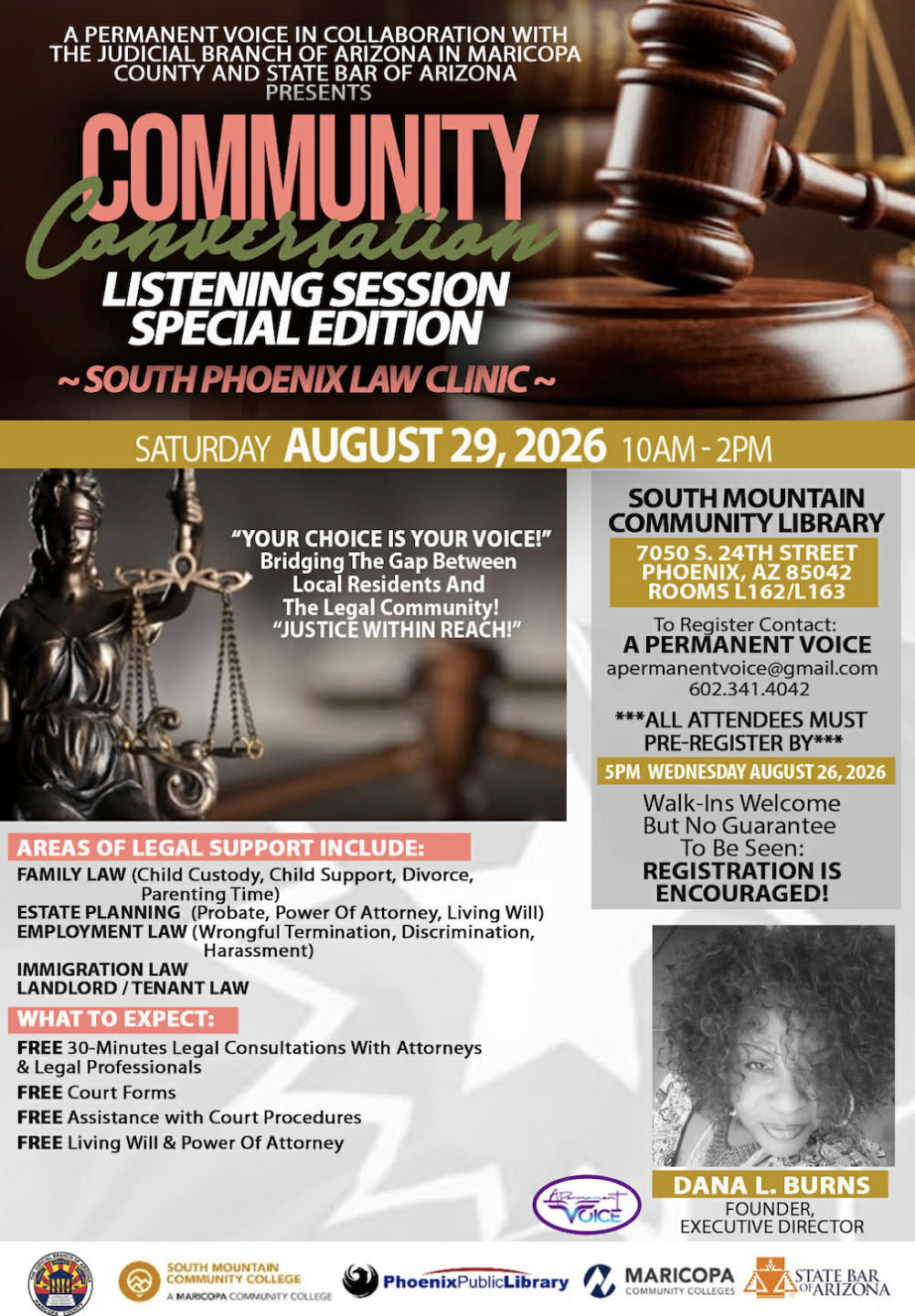 Free south phoenix law clinic
