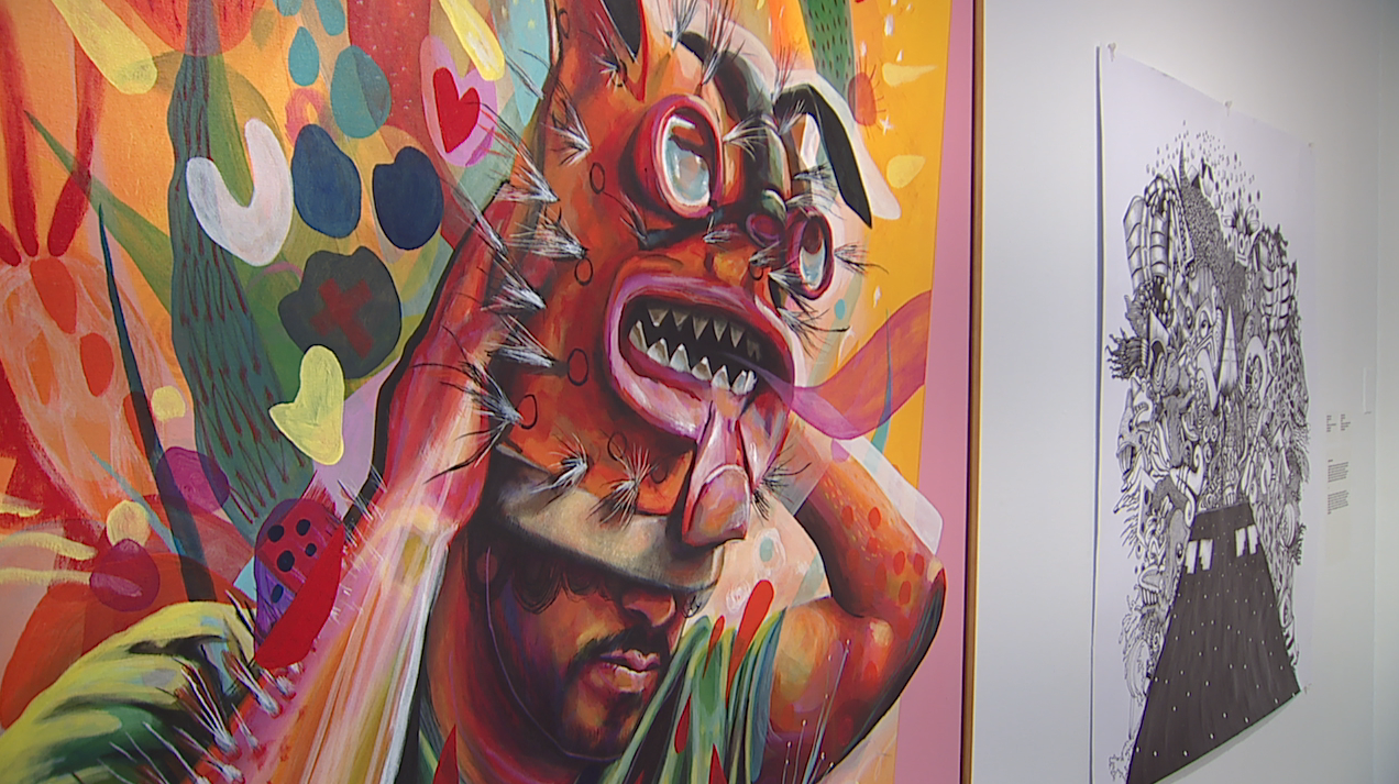 Nepantla exhibit