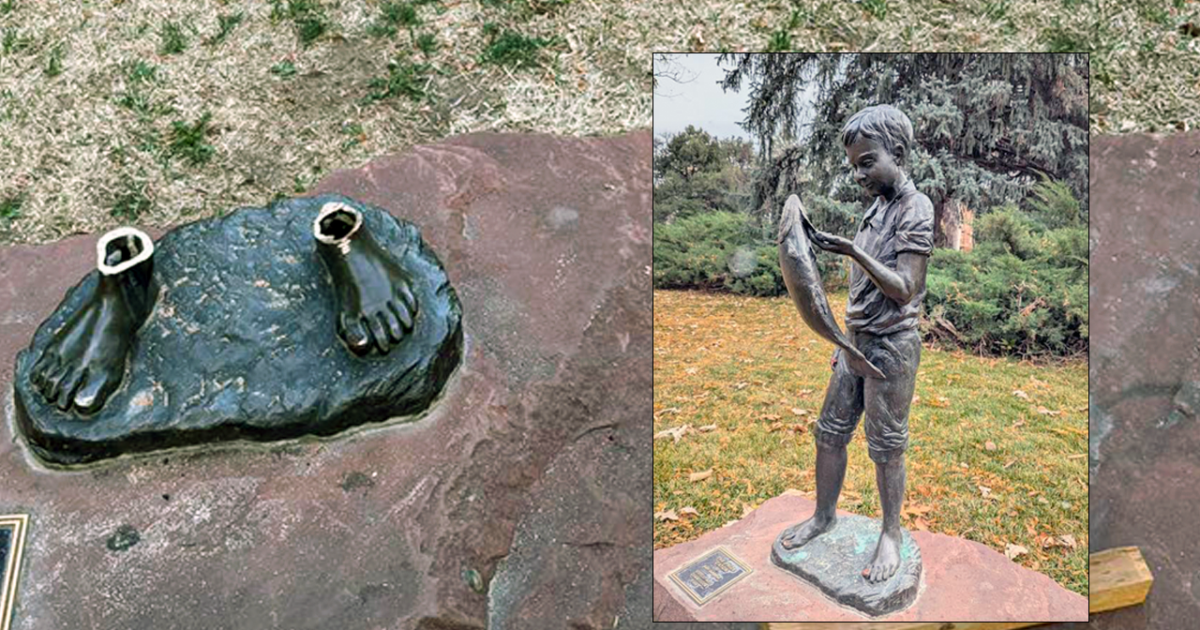 Greeley’s stolen ‘Prize Catch’ statue found at recycling facility