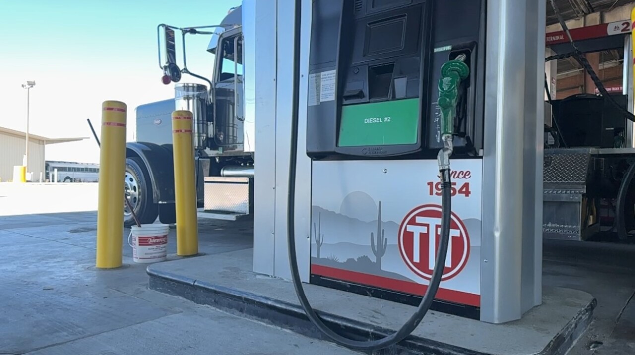 Triple T Truck Stop new gas pumps