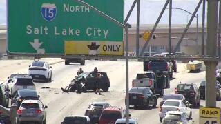 One person dead after multi-vehicle crash on Spring Mountain Rd near I-15