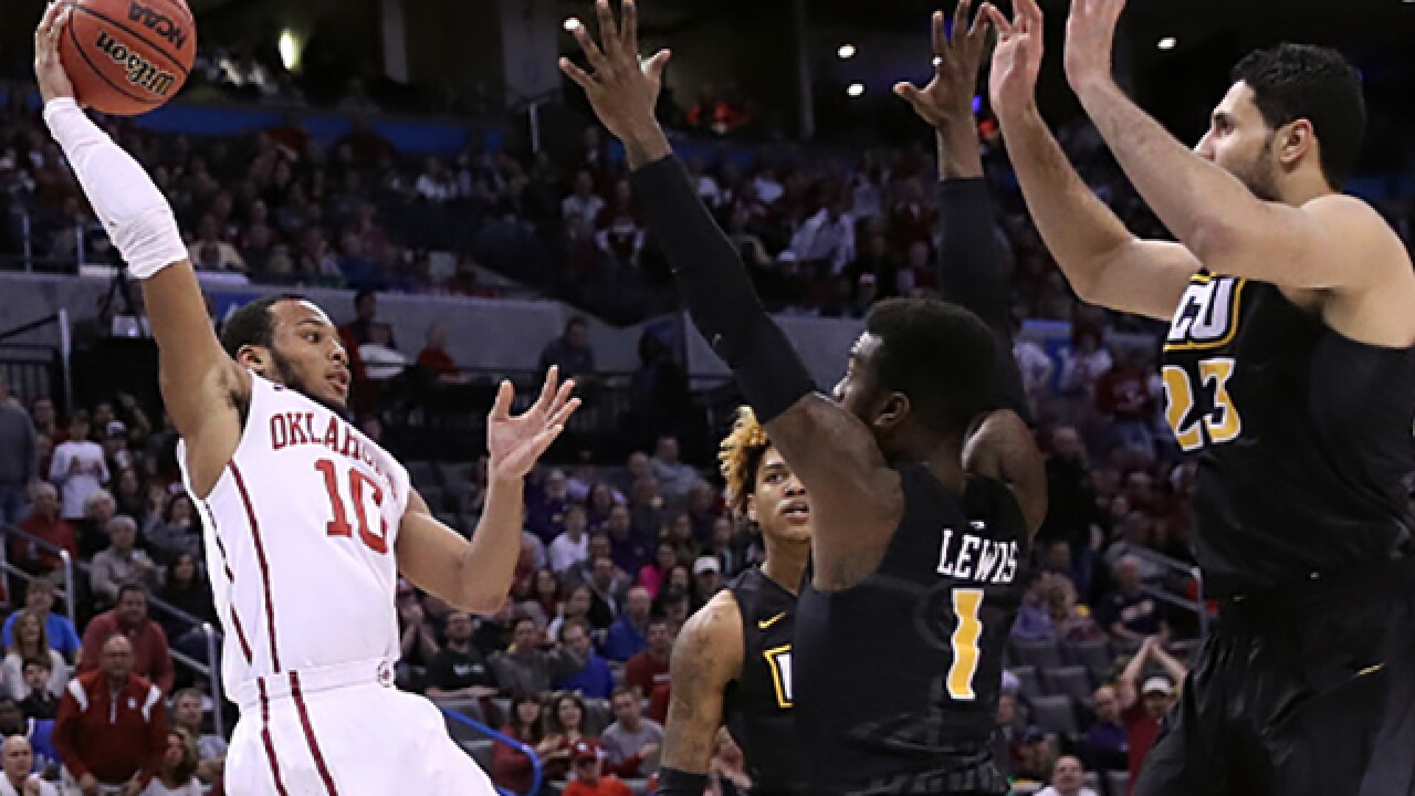 Sooners vs VCU in NCAA Tournament