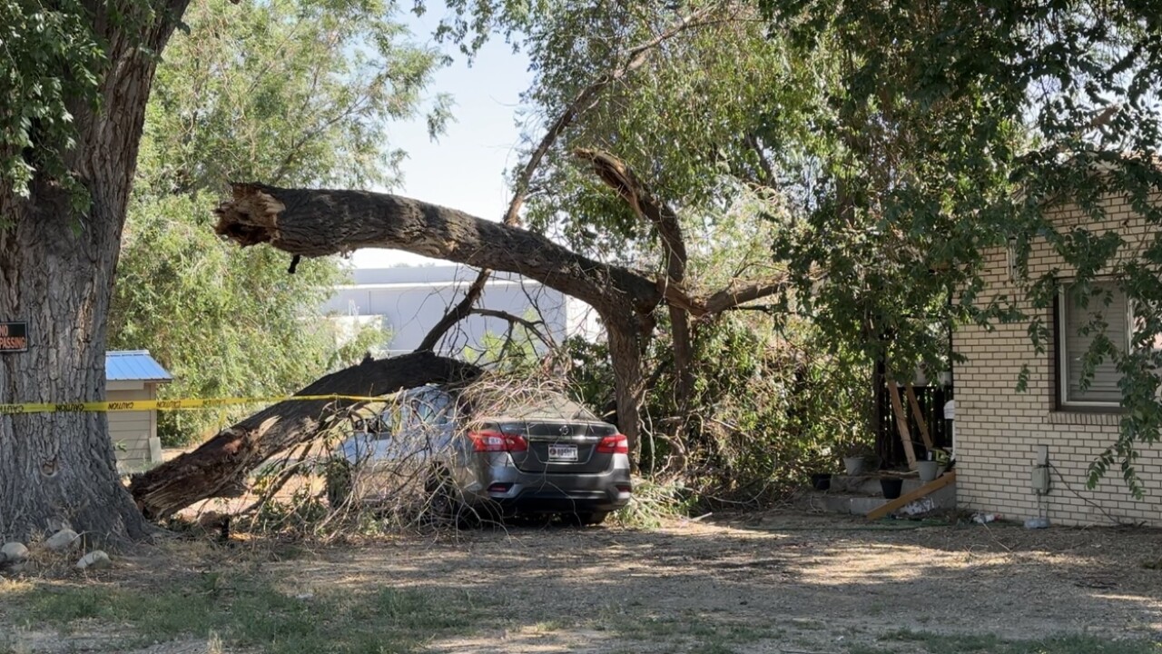 Caldwell Home with damages 