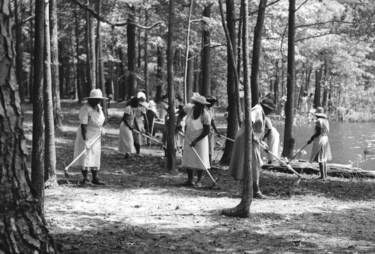 Construction of Azalea Garden - Norfolk, VA