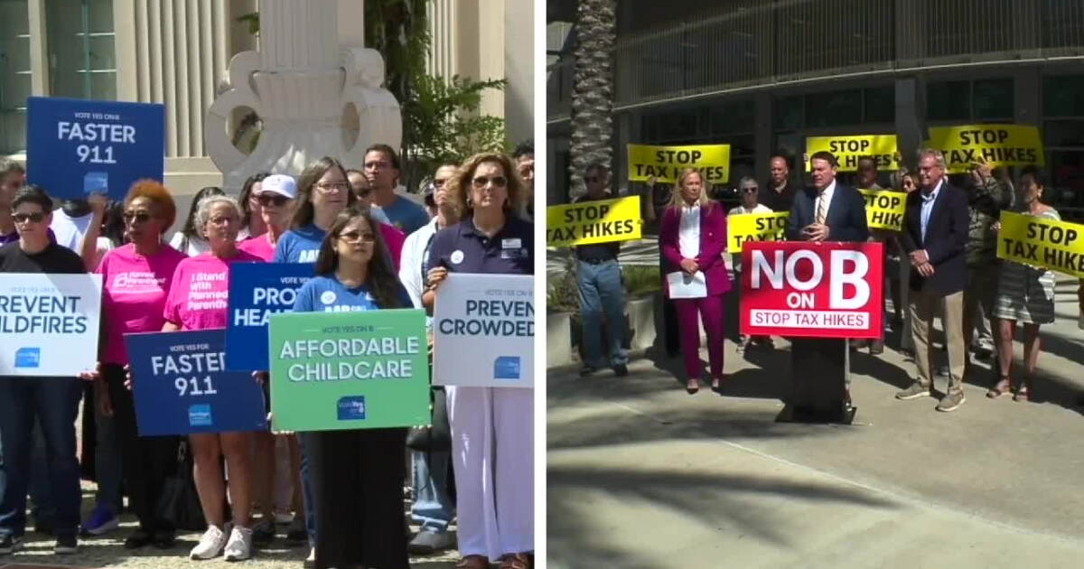 San Diego County voters to decide in November on half-cent sales tax to fund health, safety and sewage crisis
