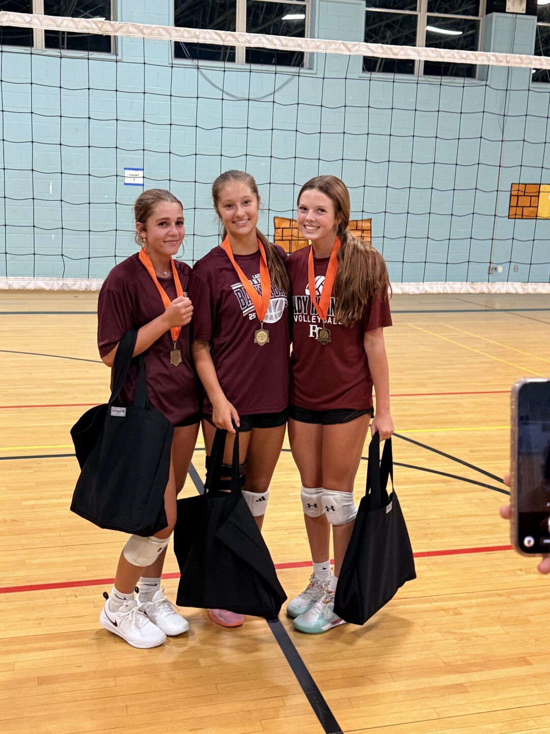 The winning team was called Triple Threat made up of Allie Gallaspy, Eden Kirchmeyer and Avery Cox from Flour Bluff.