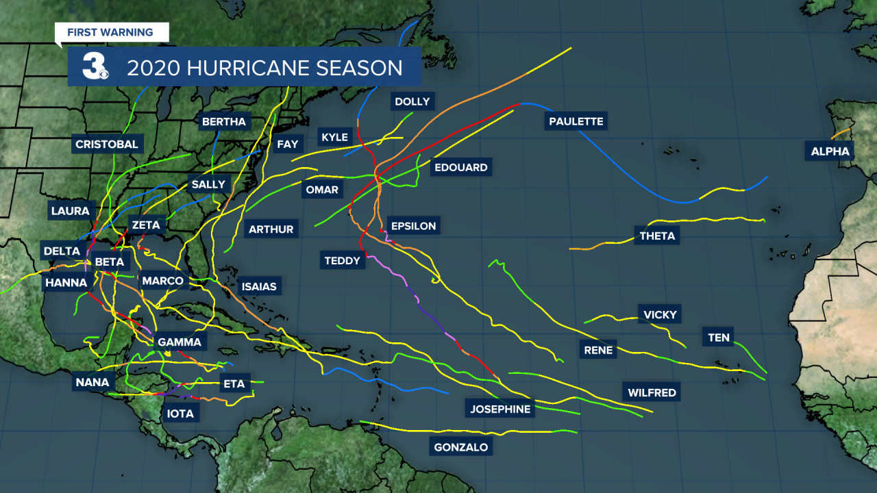 Atlantic's recordbreaking hurricane season comes to end Monday