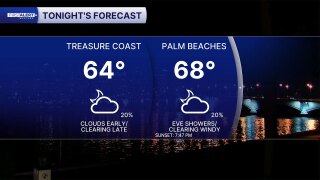 Forecast for night of April 20, 2026