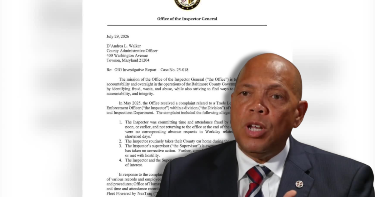 More Baltimore County OIG changes raise stability questions within county government