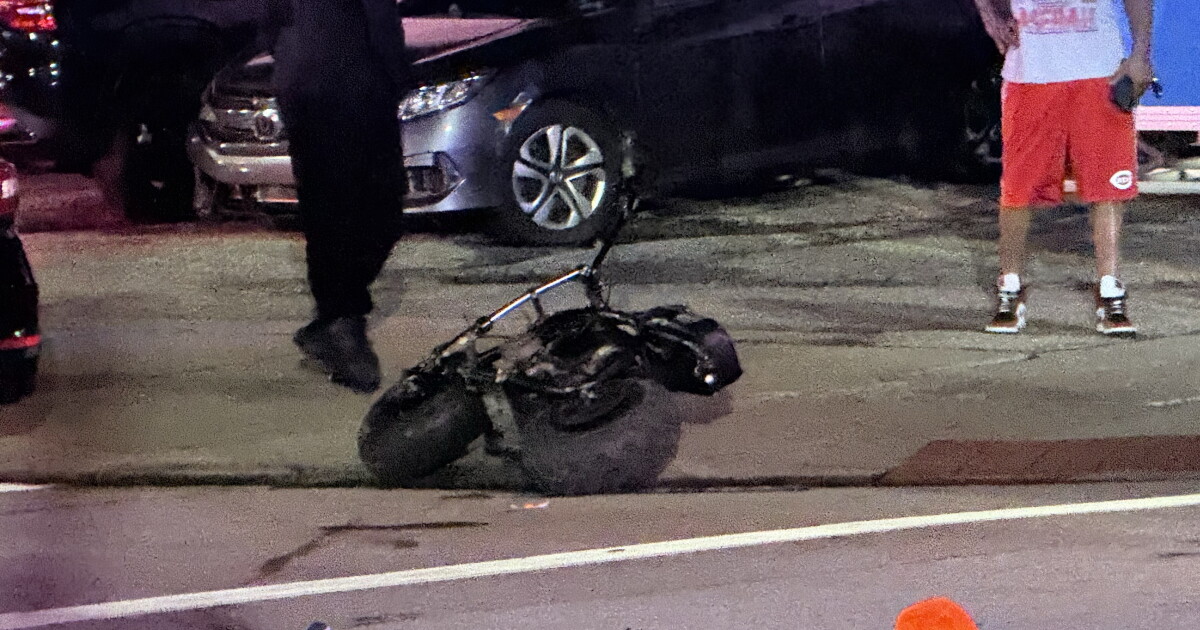 CPD: Motorcycle crash downtown leaves one with life-threatening injuries