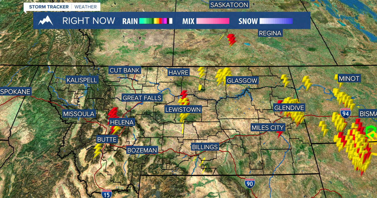 Strong to Severe Storms Strike Montana