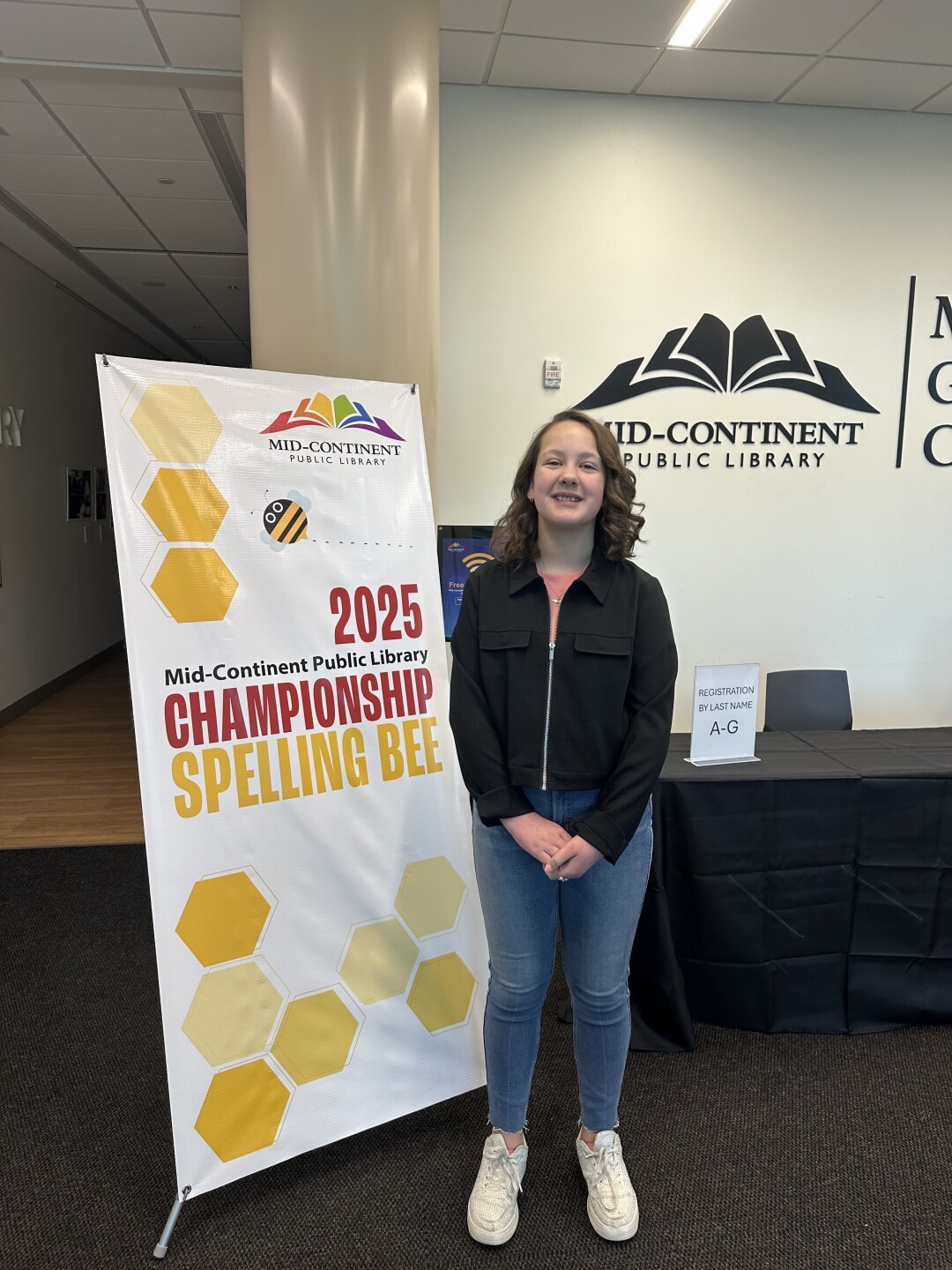 Local Spelling Bee with Beckett Griffin