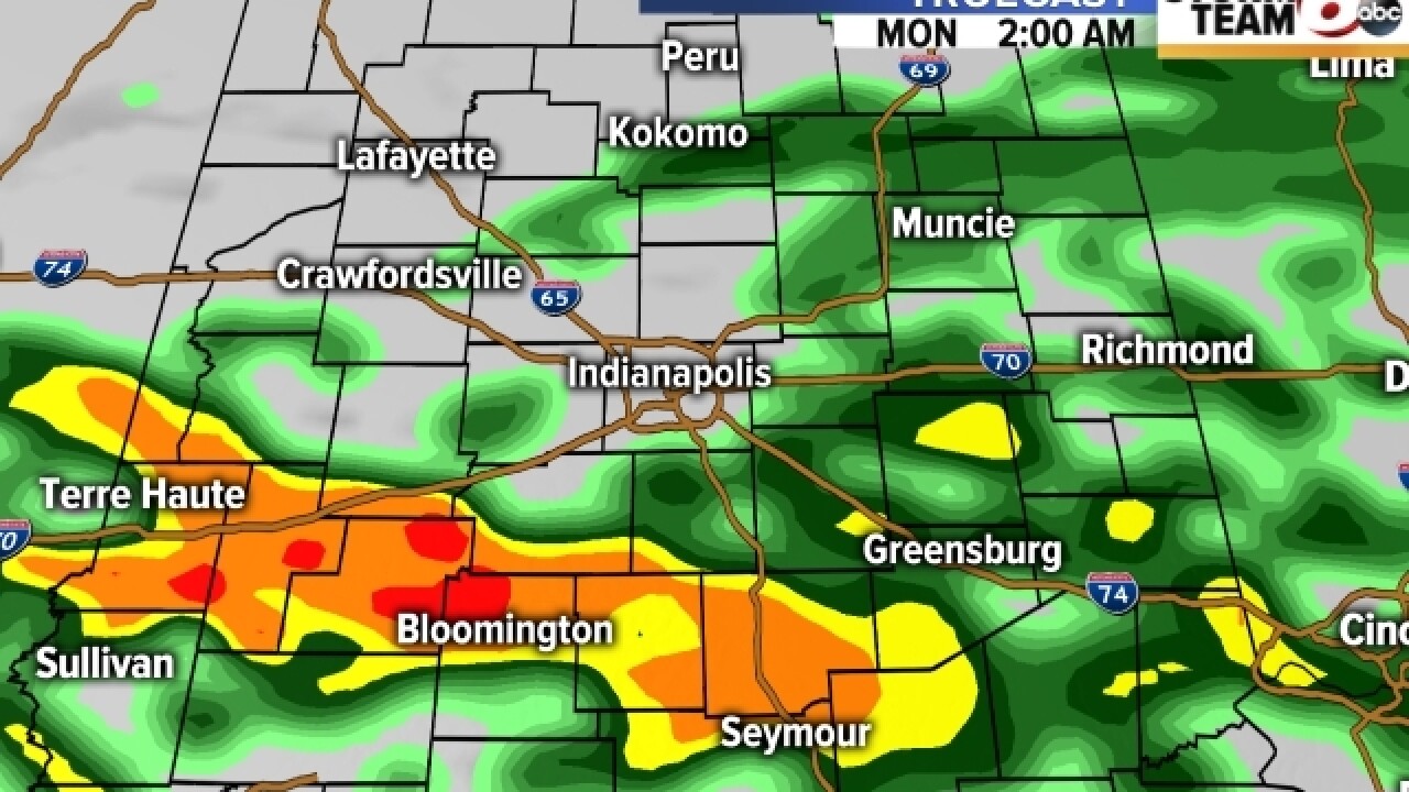 TIMELINE: When you can expect to see rain