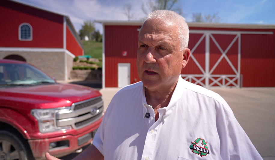 Doug Evans, owner of Evans Landscaping