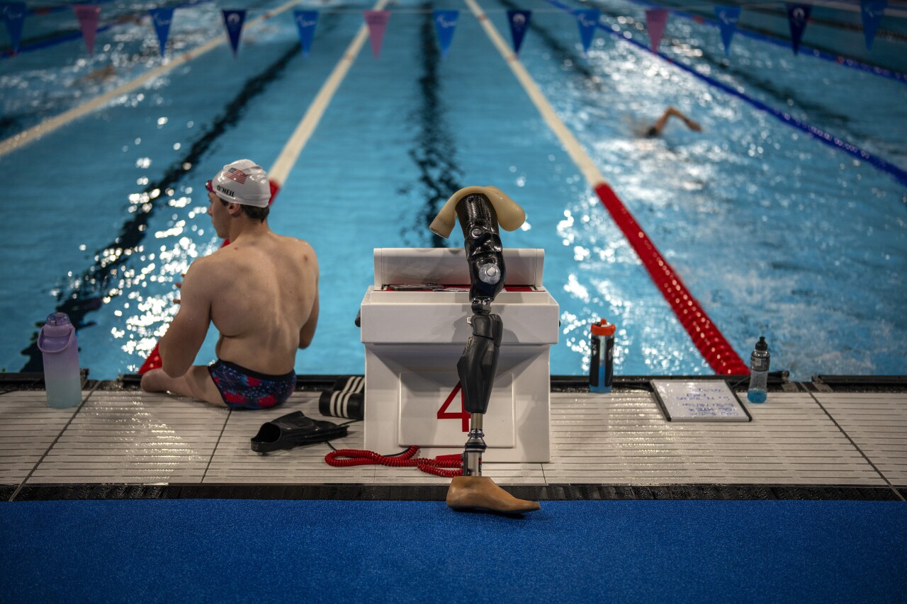 APTOPIX Paris Paralympics Swimming
