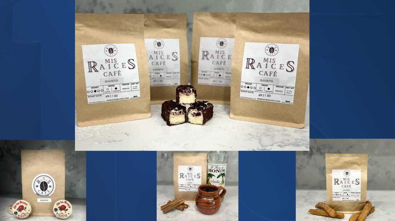 Mexican infused coffee by Mis Raíces Café.