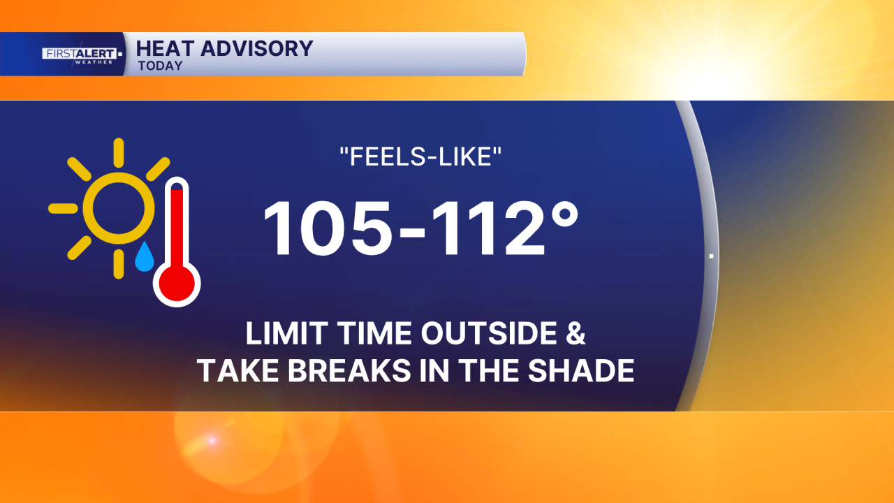 Heat Index Aug. 19, 2026