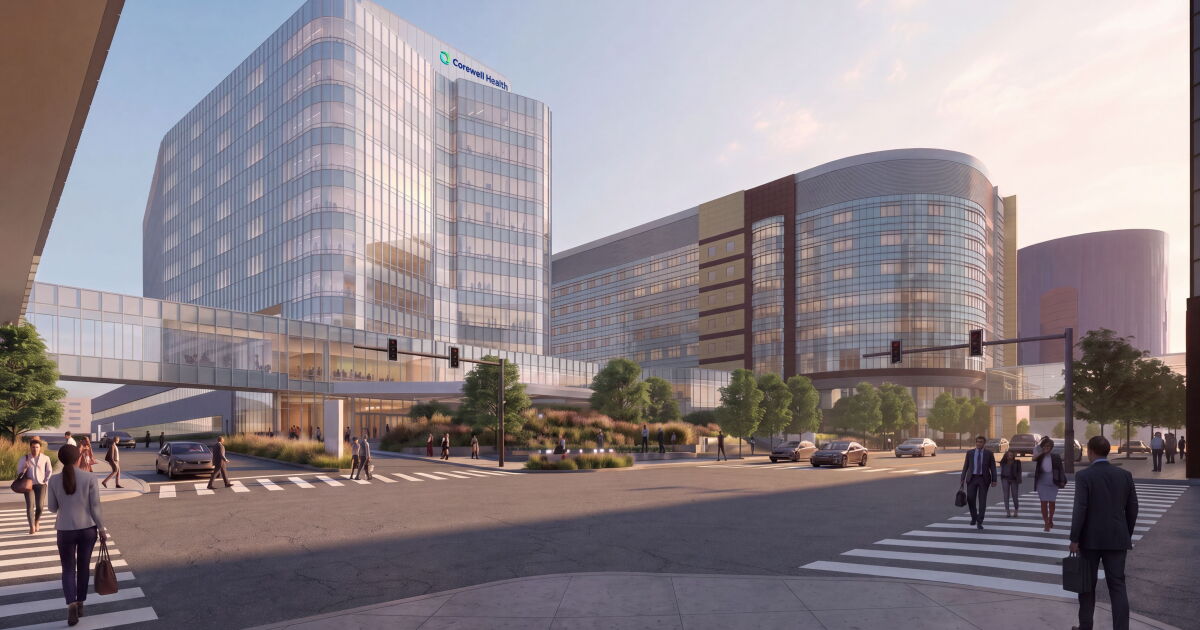 Corewell announces major expansion plan for Butterworth Hospital in Grand Rapids